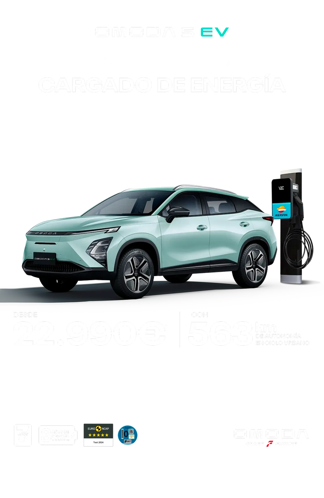 Omoda 5 ev móvil
